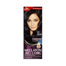 Крем-фарба для волосся Wellaton Intense 1/0 Ісиня-чорна 110 мл.