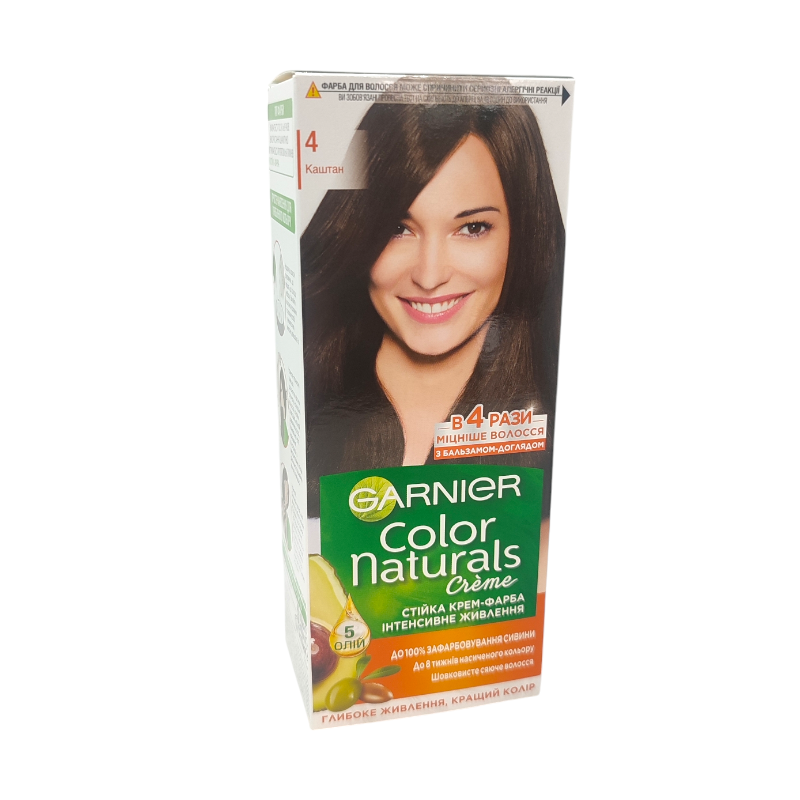 Фарба для волосся GARNIER Color Naturals 4 Каштан
