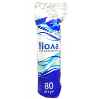 Диски ватні Віола 80 шт.