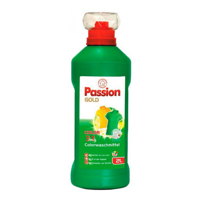 Гель для прання Passion Gold Color 3 в 1 55 циклів прання 2 л.