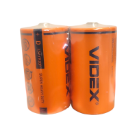 Батарейка Videx R20P 2 шт. 0409