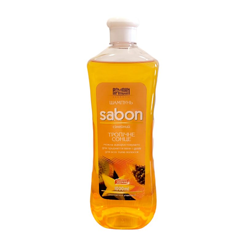 Шампунь-кондиціонер "Sabon" Тропічне сонце 1,0 л. 0389
