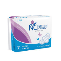 Прокладки гігієнічні Normal Comfort Ultra Cotton&Velvet 280 mm. 5 k. NCF 08 B 7 шт.
