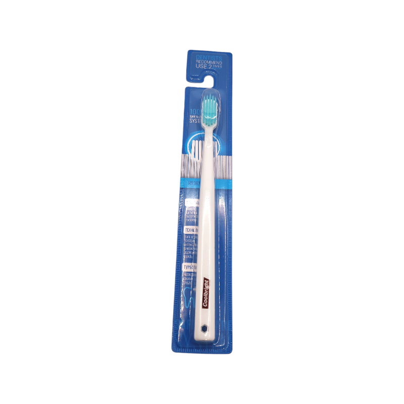 Зубна щітка SAFE&CARE Medium CoollBright 9916