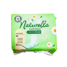 Щоденні гігієнічні прокладки NATURELLA Camomile Нормал Single 20 шт. індивід. паковання 0561