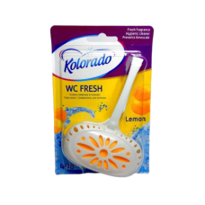 Туалетний блок для унітаза Kolorado WC Fresh Lemon Лимон 40 г.