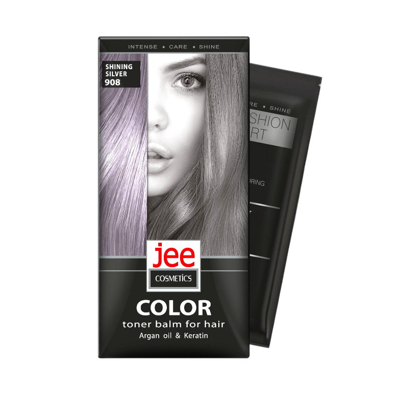 Тонуючий бальзам JEE COSMETICS 908 Сяючий срібний 30 мл