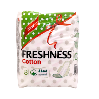 Прокладки гігієнічні Freshness SOFT Cotton Normal 8 шт.