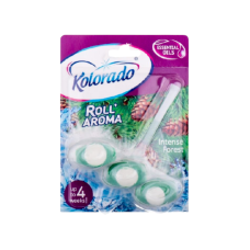 Туалетний блок для унітаза Kolorado Roll Aroma Intense Forest Сосна 51 г. Уцінка термін до 04.25.