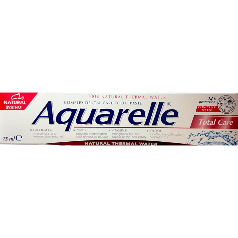 Зубна паста AQUARELLE Total Care 75 мл.