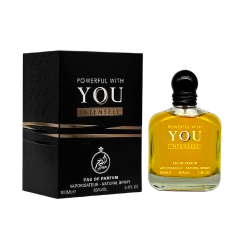 Туалетна вода чоловіча TRI AL NAJM POWERFUL WITH YOU INTENSELY 100 мл.
