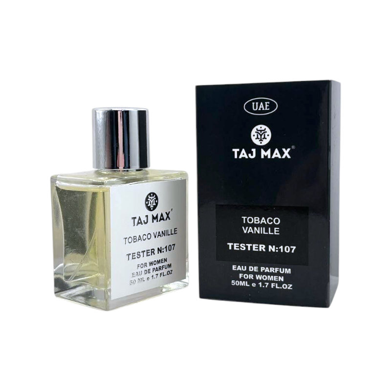 Парфюмерная вода женская TAJ MAX 107 TABACCO VANILLE 50 мл.