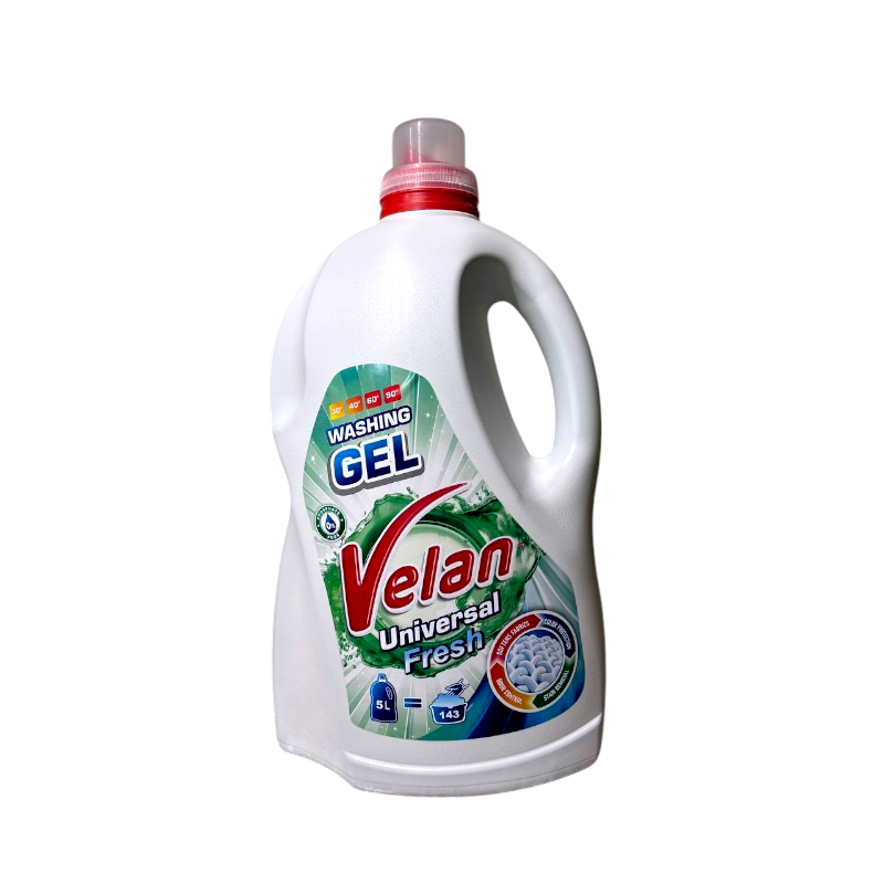 Гель для прання Velan Universal Fresh 5 л ( 143 прань) 1691