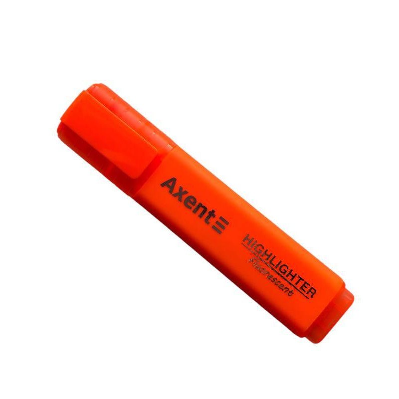 Маркер Axent Highlighter жовтогарячий 1-5 мм