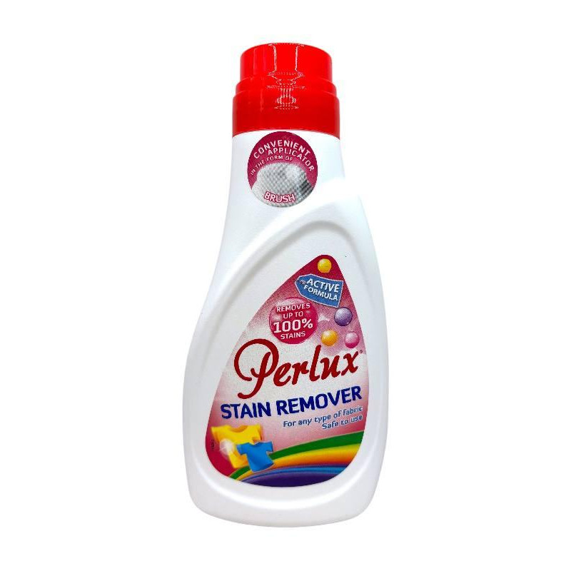 Плямовивідник Perlux Stain Remover із щіткою для всіх типів тканин 250 мл.