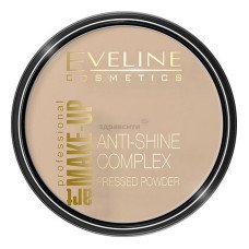 Пудра для лица матированная с шелком EVELINE ANTI-SHINE COMPLEX TRANSPARENT 31 4468