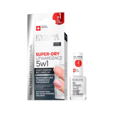 Засіб для швидкого сушіння нігтів EVELINE NAIL THERAPY Professional Super-Dry 5 в 1 зміцнюючий 60 сек. 12 мл
