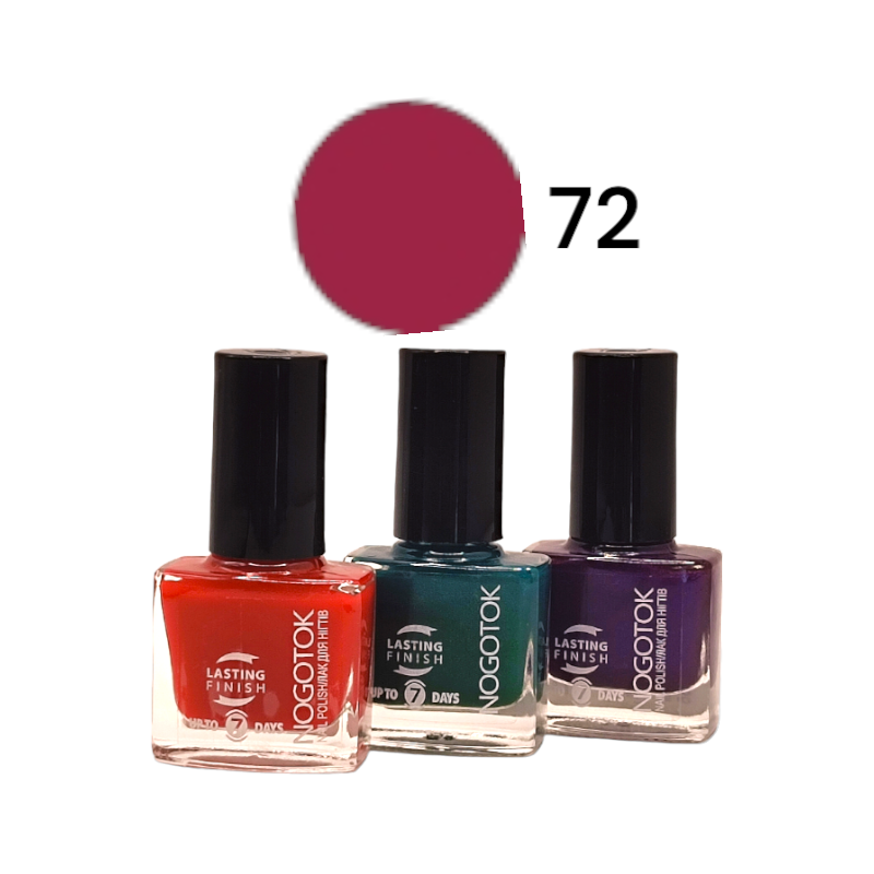 Лак для нігтів NOGOTOK Style color №072 6 мл 3313.