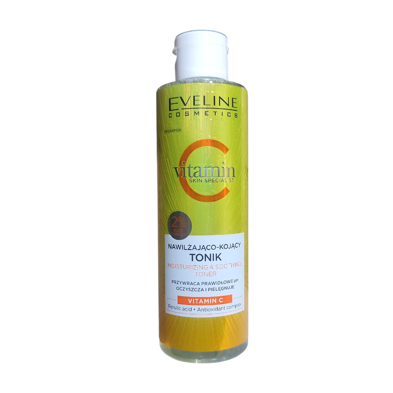Тоник для лица Eveline Vitamin C Skin Specialist увлажняющий, успокаивающий 200 мл 0412