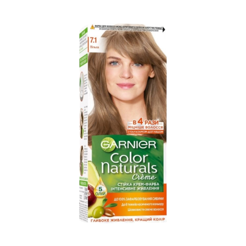 Фарба для волосся GARNIER Color Naturals 7.1 Вільха