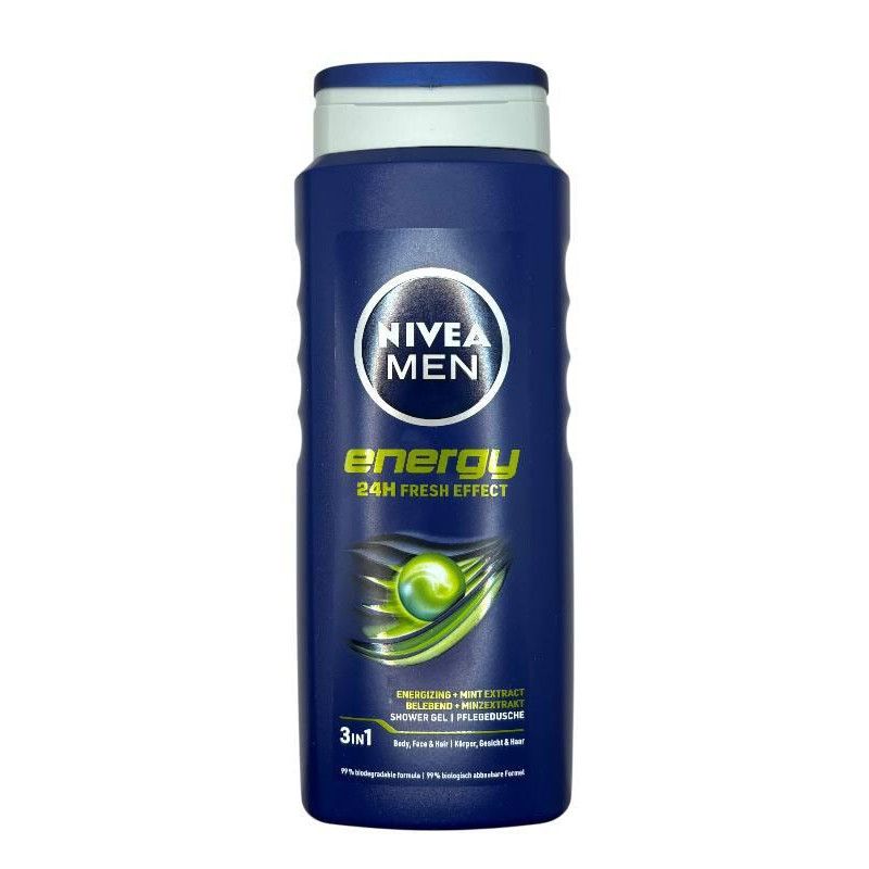 Гель для душу Nivea Energy 500 мл.