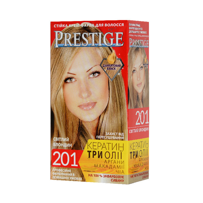Краска для волос PRESTIGE 201 Светлый блондин