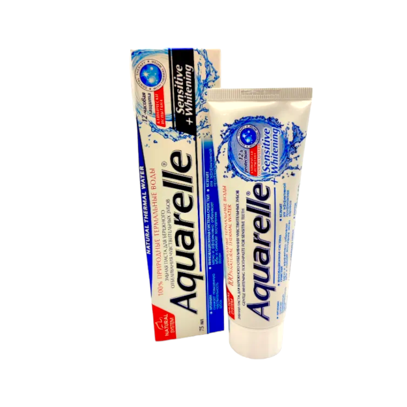 Зубна паста AQUARELLE Sensative + Whitening 75 мл.