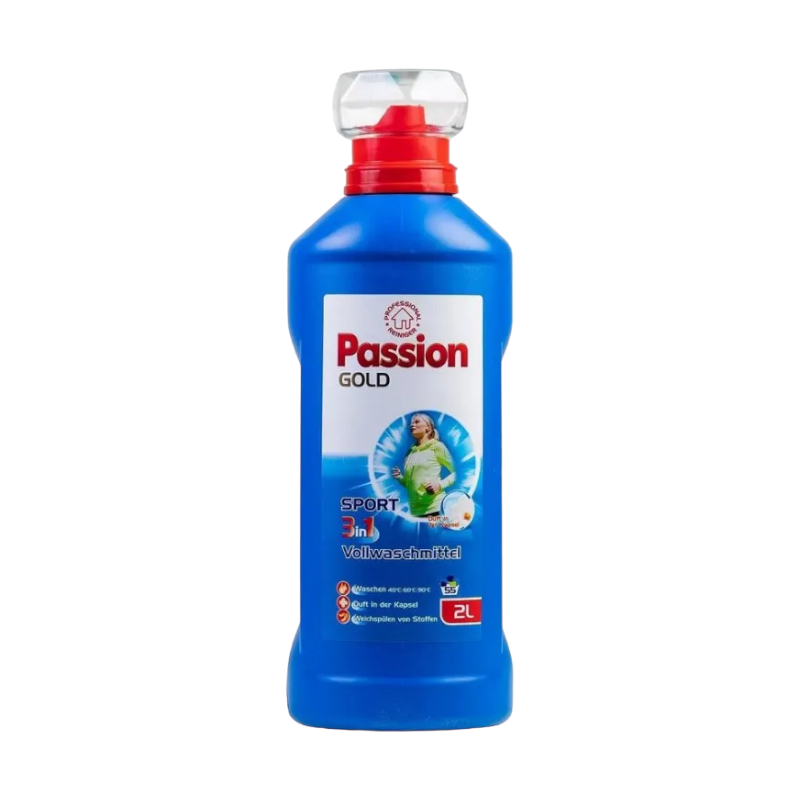 Гель для прання Passion Gold Спортивний 3 в 1 55 циклів прання 2 л.
