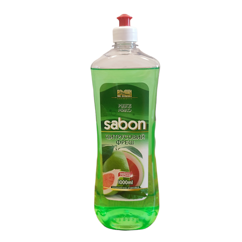 Мило рідке Армоні Sabon Цитрусовий фреш 1 л.