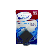 Таблетка для зливного бачка Kolorado WC COLOR Blue Ocean Блакитна Океан 45 г.