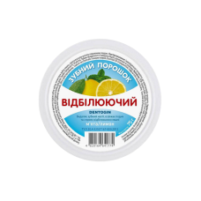 Зубний порошок DENTOGIN Відбілюючий м'ята-лимон 75 г. 1774