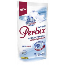 Капсули для прання Perlux super compact white 2 штуки 0140