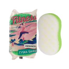 Губка лазнева Freshness Fitness зелена
