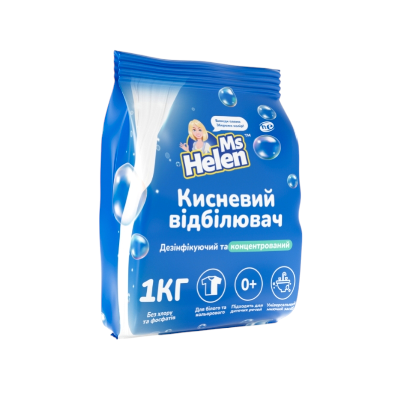 Вибілювач кисневий Ms Helen порошок 1,0 кг 2017