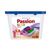Капсули для прання Passion Gold 3 в 1 Color 28 штук
