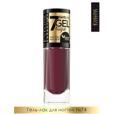 Гель-лак для нігтів EVELINE GEL LAQUE NO LAMP № 74 швидковисихаючий 8 мл 2856