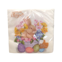 Серветка Квітуча Великодня La Fleur 33 х 33 2 шари 16 шт. 6913
