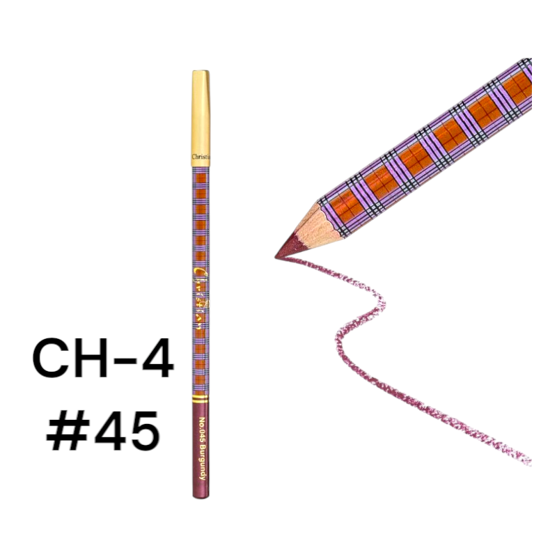 Олівець для губ та очей Christian 45 CH-4 burgundy