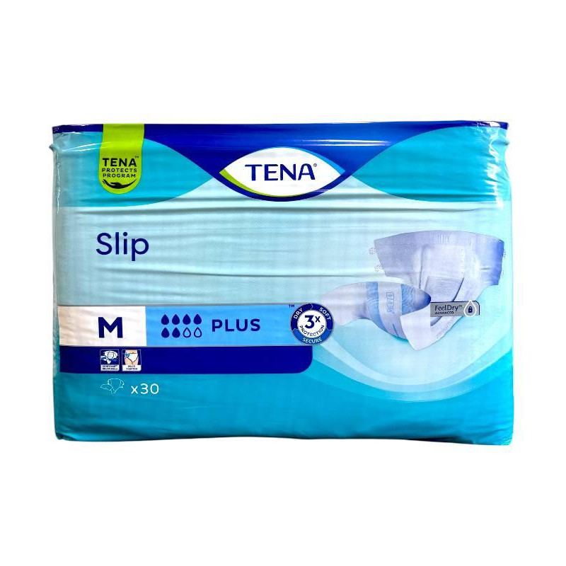 Підгузок TENA для дорослих Slip Plus Medium 30 шт.