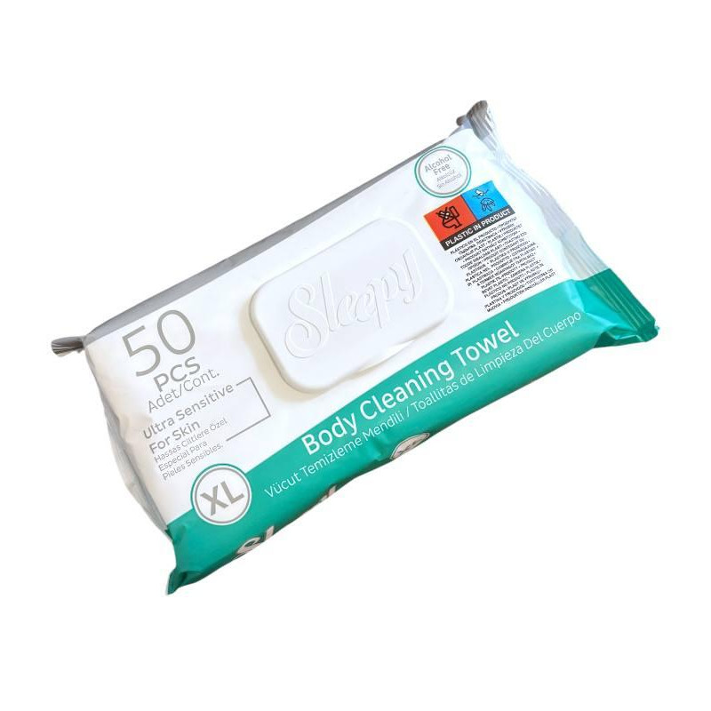 Рушник Sleepy Adult Towels Для тіла 50 шт.