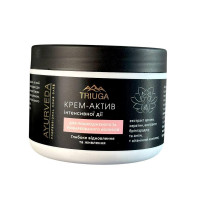 Крем-актив Triuga AYURVEDA Глибоке відновлення та живлення Для пошкодженого та фарбованого волосся 300 мл.