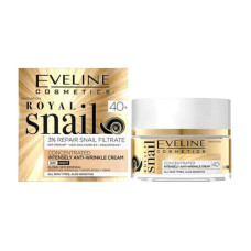 Крем для обличчя EVELINE ROYAL SNAIL 40+ проти зморшок для всіх типів шкіри 50 мл 0967