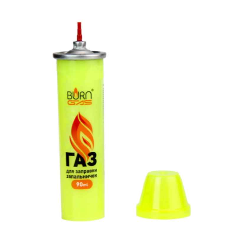 Газ для запальничок BURN GAS 90 мл. 0040