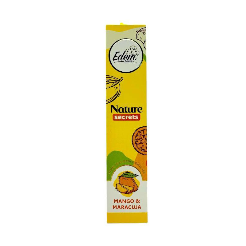 Аромадифузор з паличками Edem Home Mango & Maracuja Манго-маракуя 90 мл.