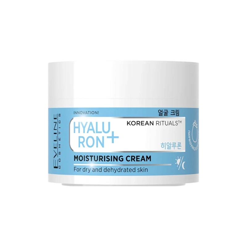 Крем для обличчя Eveline Cosmetics Korean Rituals HYALURON + Зволожувальний 50 мл.