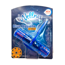 Туалетний блок для унітаза Wellnax Blue Hygiene Апельсин 50 г.