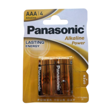 Батарейка PANASONIC LR03 Alkaline Power 4 шт. планшет 3011