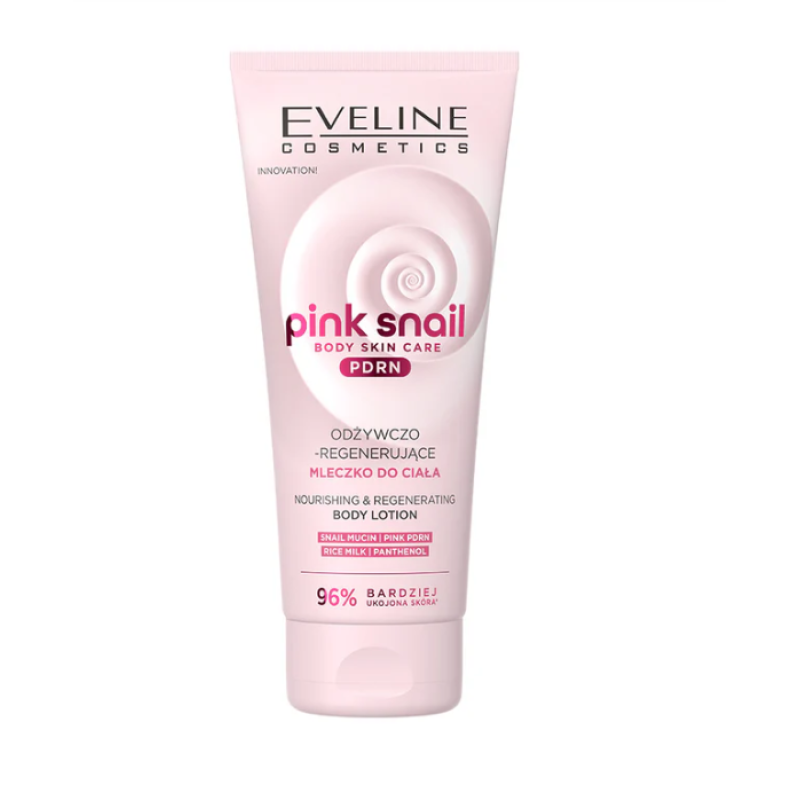 Молочко Eveline PINK SNAIL цілюще — відновлювальне для тіла 200 мл 2919