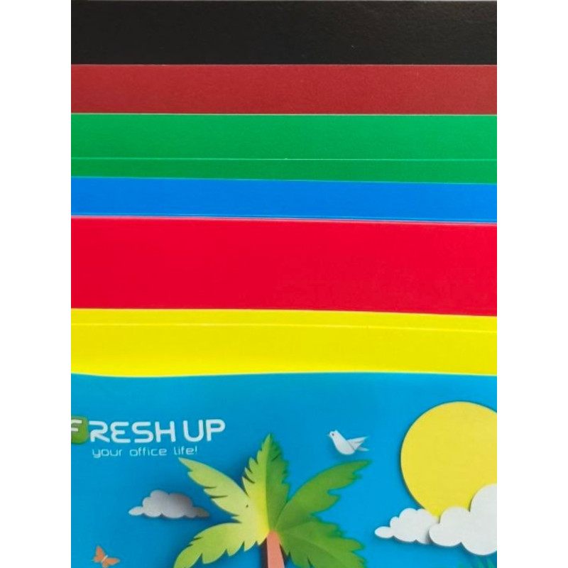 Картон А4 Fresh Up 10 аркушів 6 кольорів 0956