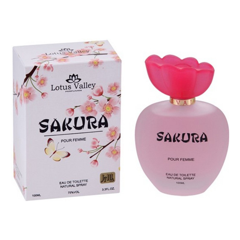 Вода туалетна жіноча Lotus Valley Sakura 100 мл.